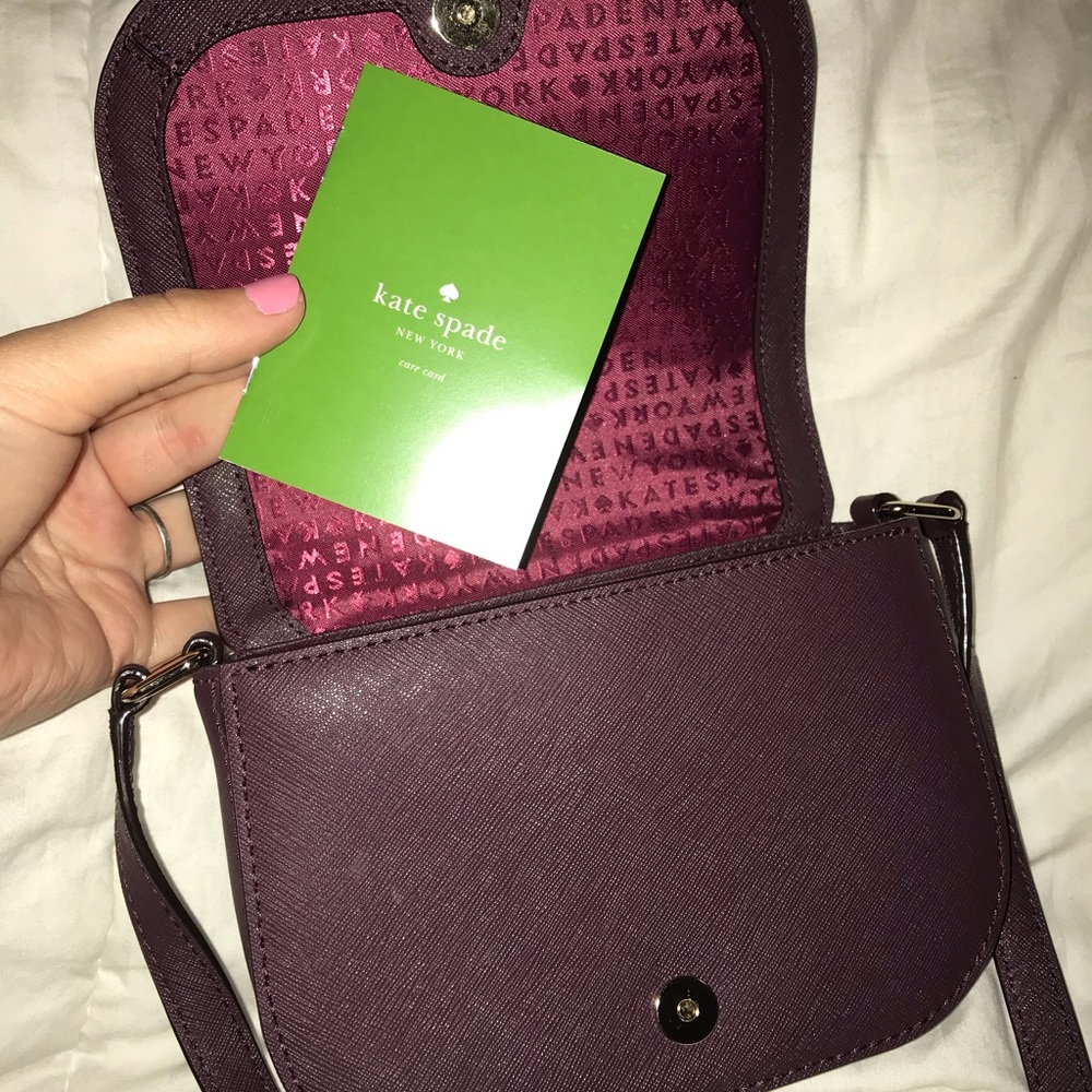 Plum Kate Spade Cross Body